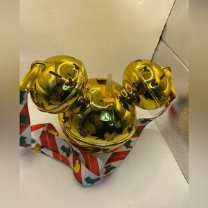 Disney Sipper - Jingle Bell - Mickey Icon - Gold
